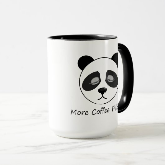 Meer koffie panda mok (Voorkant rechts)