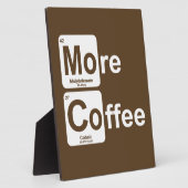 Meer koffie-periodieke tabel fotoplaat (Zijkant)