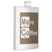 Meer koffie-periodieke tabel heupfles (Rechts)