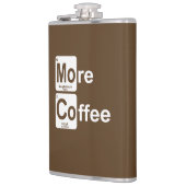 Meer koffie-periodieke tabel heupfles (Links)