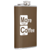 Meer koffie-periodieke tabel heupfles (Rechts)