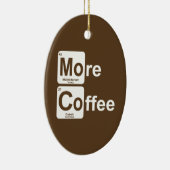 Meer koffie-periodieke tabel keramisch ornament (Rechts)