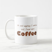 Meer koffie willen koffiemok (Links)