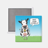 Meer kowbell nodig magneet (Voorkant / Achterkant)