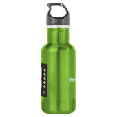 Meer kracht voor ergoholic grappigheid waterfles (Achterkant)