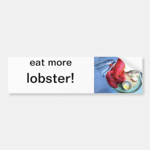 meer kreeftensticker bumpersticker