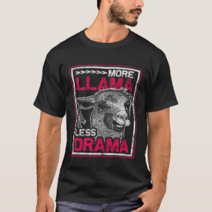 Meer Lama Minder Drama T-shirt