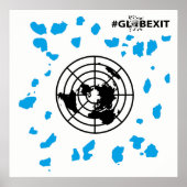 MEER LAND #GLOBEXIT Poster (Voorkant)