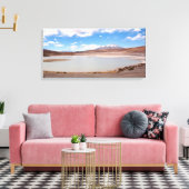 Meer landschap op het Altiplano canvas Afdruk (Insitu (Woonkamer))
