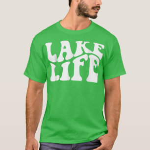 Meer Leven Meer Echtgenote Wavy Retro Meisjesfeest T-shirt