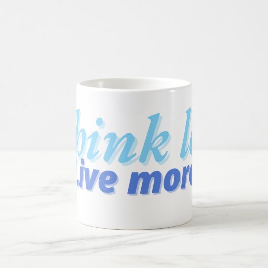 Meer leven, minder stress" koffiemok (Center)