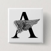 MEER LEVEN! VIERKANTE BUTTON 5,1 CM (Voorkant)