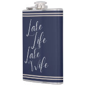 Meer Leven Zeevaart Bachelorette Feest Vrouw Heupfles (Links)