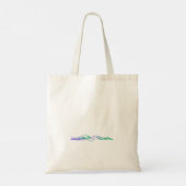 Meer lezen tijdens het winkelen  tote bag (Achterkant)