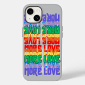Meer liefde Case-Mate iPhone case (Achterkant)