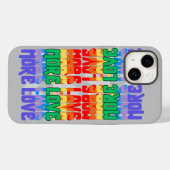 Meer liefde Case-Mate iPhone case (Achterkant (horizontaal))