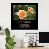 Meer liefde, geloof, persoonlijke prijsopgave Oran Poster (Thuiskantoor)