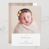 Meer liefde, meer vreugde | Aankondiging vakantiev (Voorkant / Achterkant)