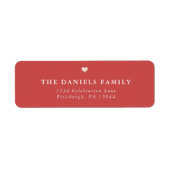 Meer liefde, meer vreugde | Rood Etiket (Voorkant)