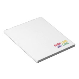 "Meer Liefde Niet Minder" Zelfliefde Notitieblok