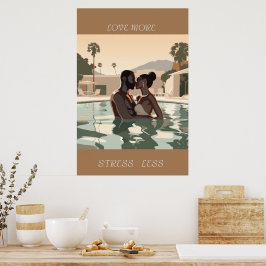 MEER LIEFDE ONTWERP #1 POSTER