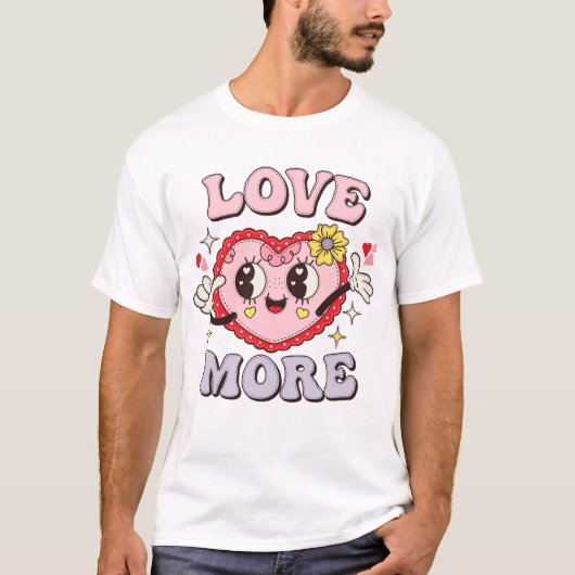 Meer liefde t-shirt (Voorkant)