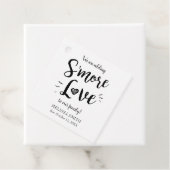 Meer liefde toevoegen aan ons Baby shower Black Bedankjes Labels (In situ)