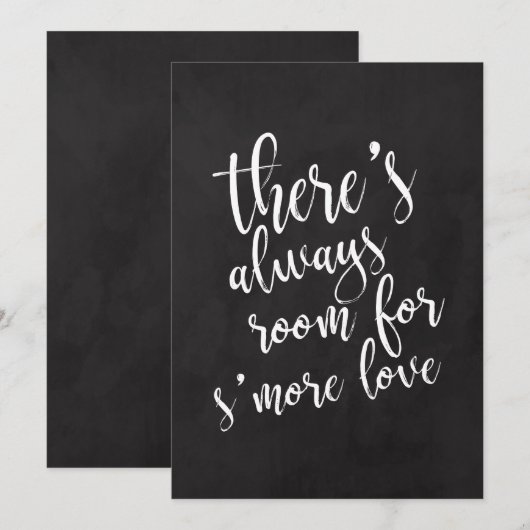 Meer liefde voor betaalbaar bord trouwbord (Voorkant / Achterkant)