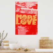Meer liefdeskunst, modern origineel Poster (Keuken)