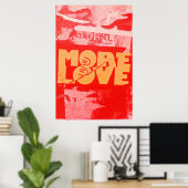 Meer liefdeskunst, modern origineel Poster (Thuiskantoor)
