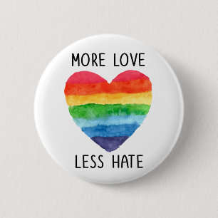 Meer liefdesminder haat Button