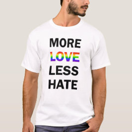 Meer liefdesminder haat T-shirt