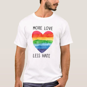 Meer liefdesminder haat T-shirt