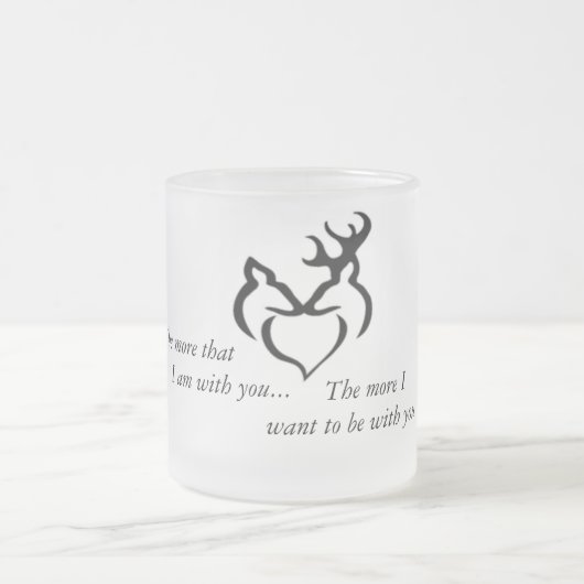 Meer liefdesMok Matglas Koffiemok (Center)