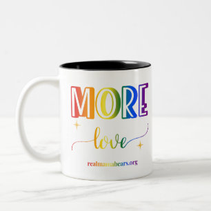 Meer liefdesregenboog-mok tweekleurige koffiemok