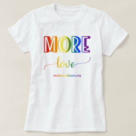 Meer liefdesregenboog T-shirt