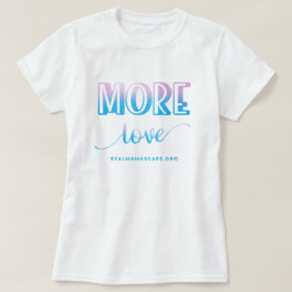 Meer liefdesroze en blauw T-Shirt