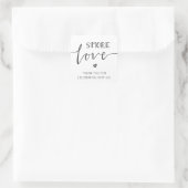 Meer liefdesweddenschap voor label Sticker Gift la (Tas)