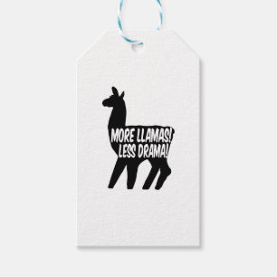 Meer Llamas Minder Drama Cadeaulabel