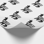 Meer Llamas Minder Drama Cadeaupapier (Hoek)