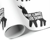 Meer Llamas Minder Drama Cadeaupapier (Rol Hoek)