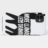Meer Llamas Minder Drama Case-Mate iPhone Case (Achterkant (horizontaal))