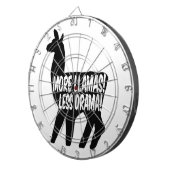 Meer Llamas Minder Drama Dartbord (Voorkant Rechts)