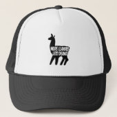 Meer Llama's Minder Drama Trucker Pet (Voorkant)