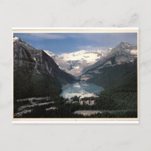 Meer Louise Canada Klassiek Bergpanorama Briefkaart
