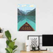 Meer Louise Canada Reisposter Poster (Thuiskantoor)