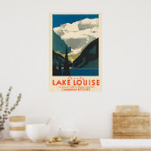 Meer Louise Canada Vintage Reisposter Poster (Keuken)