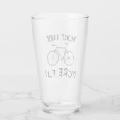 Meer lube-fiets glas (Achterkant)