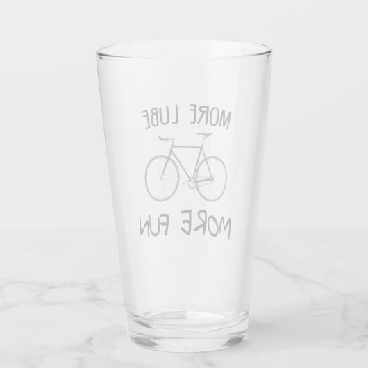 Meer lube-fiets glas (Achterkant)