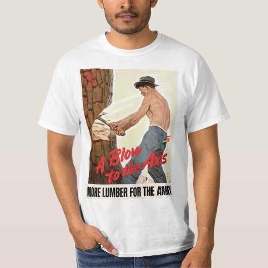 Meer luiber voor het leger t-shirt (Voorkant)